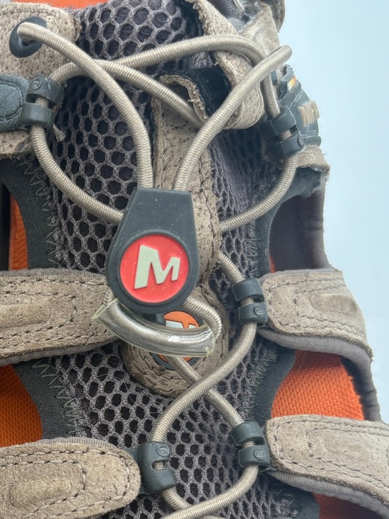 Merrell Continuum Sport Sandals Mens 11.5 Brown Hiking Water Shoes Vibram Sole main image 9